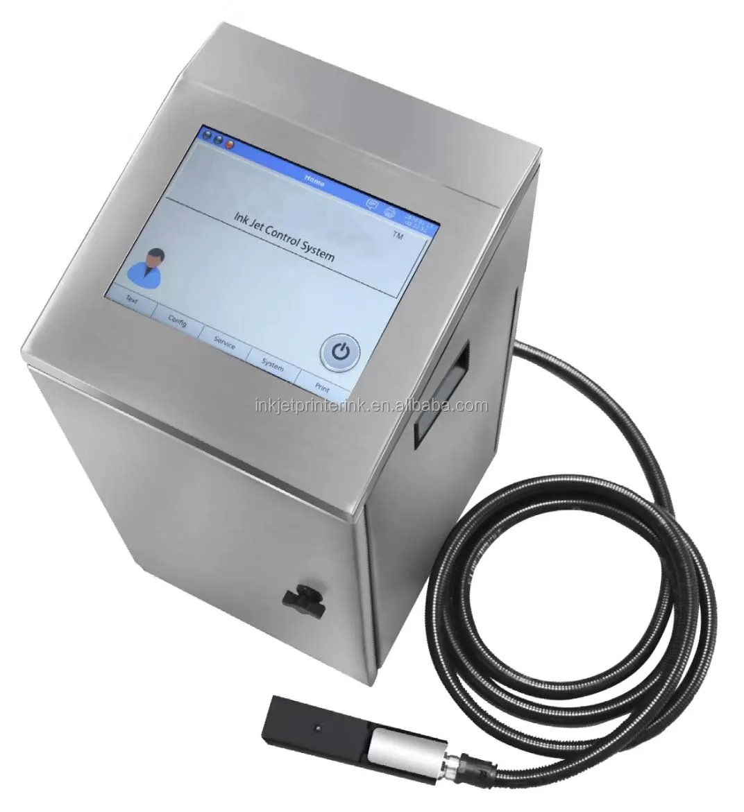 cij inkjet printers CF-9500Spray printing one-dimensional code, two-dimensional code, automatic time, database, shift