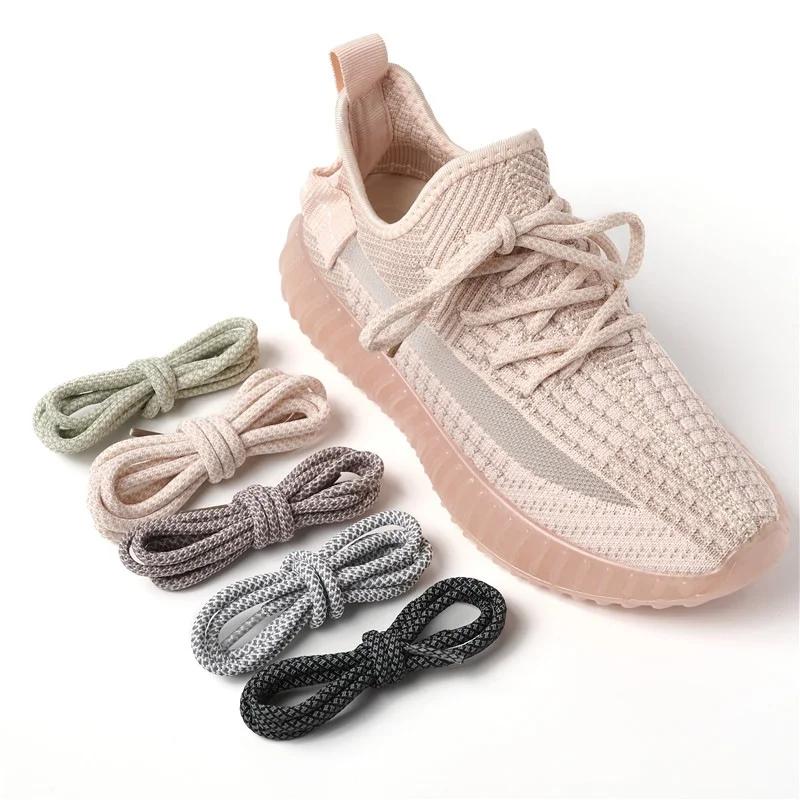 5mm round black polyester cord round drawcord string rope cords for clothing