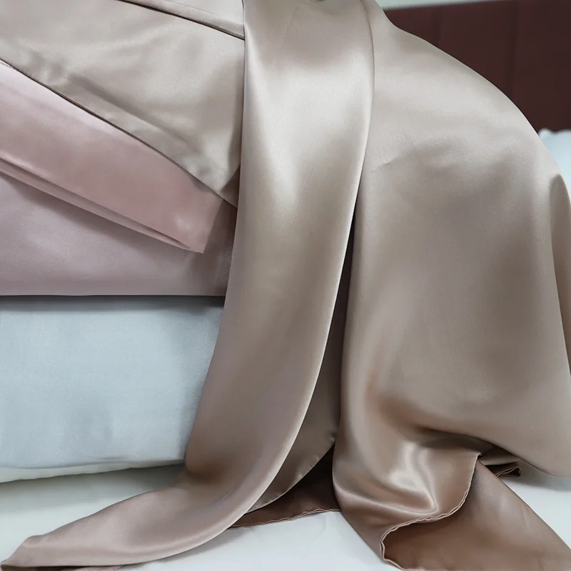 100% Pure Natural Silk Fabrics Satin 16MM  Silk Charmeuse Fabric