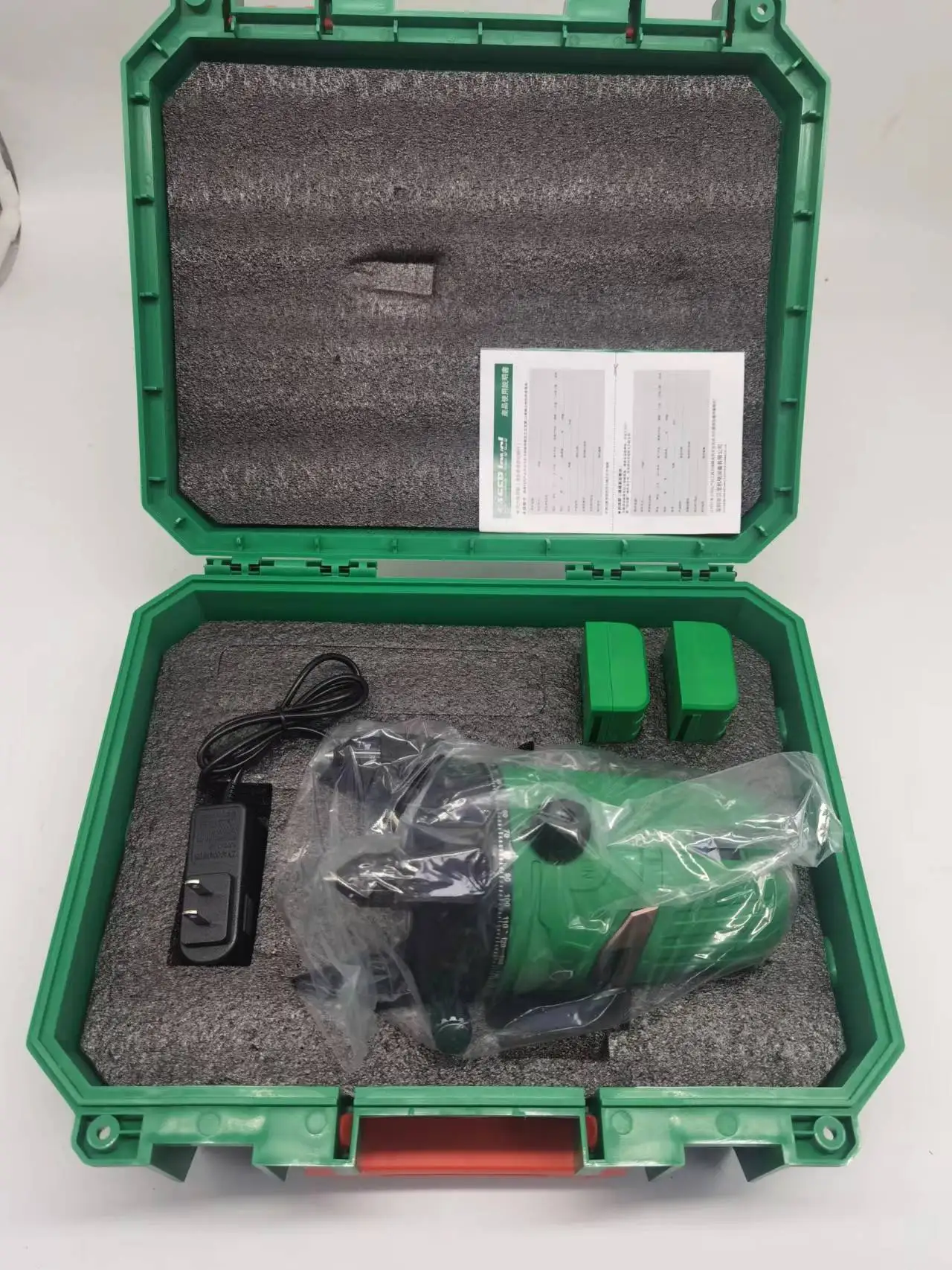 Binli wholesale self-leveling construction rechargeable lithium 5 lines green laser level Green Beam