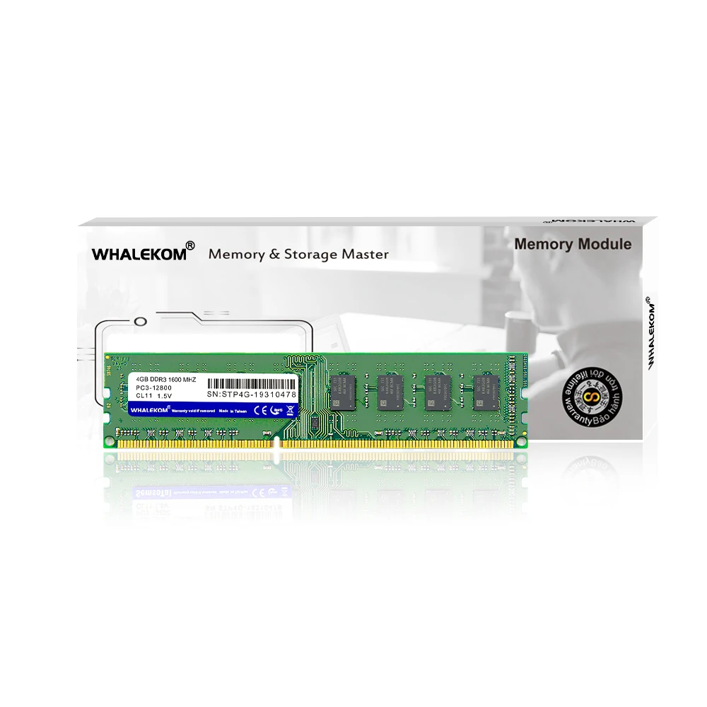  Полная совместимость оперативная память DDR3 4 ГБ 8 1600 МГц 1333 PC3-12800 для настольного