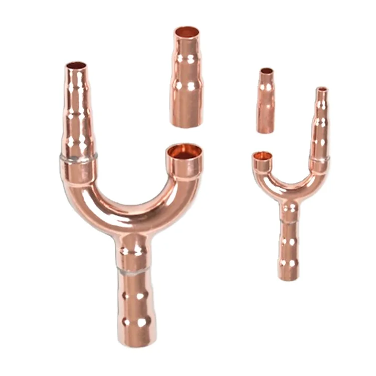 Высококачественная медная ветка для веток Midea Vrf Refnet Y для серии Midea D