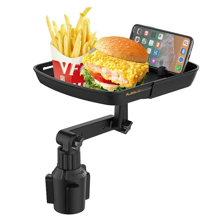 New Design Universal Car Tray Travel Food Coffee Cup Phone Holder Tray for Car Dining Table Holder Cell Phone Holder