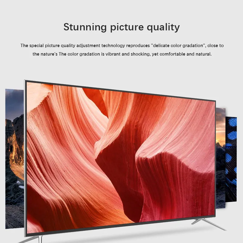 Gainjoys High Quality television 4k smart tv tv screen replacements smart tv 75 inch