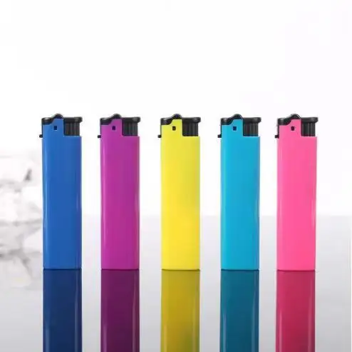 Cheap plastic fashion lighter manufacturer wholesale lighters for men reusable gas lighter