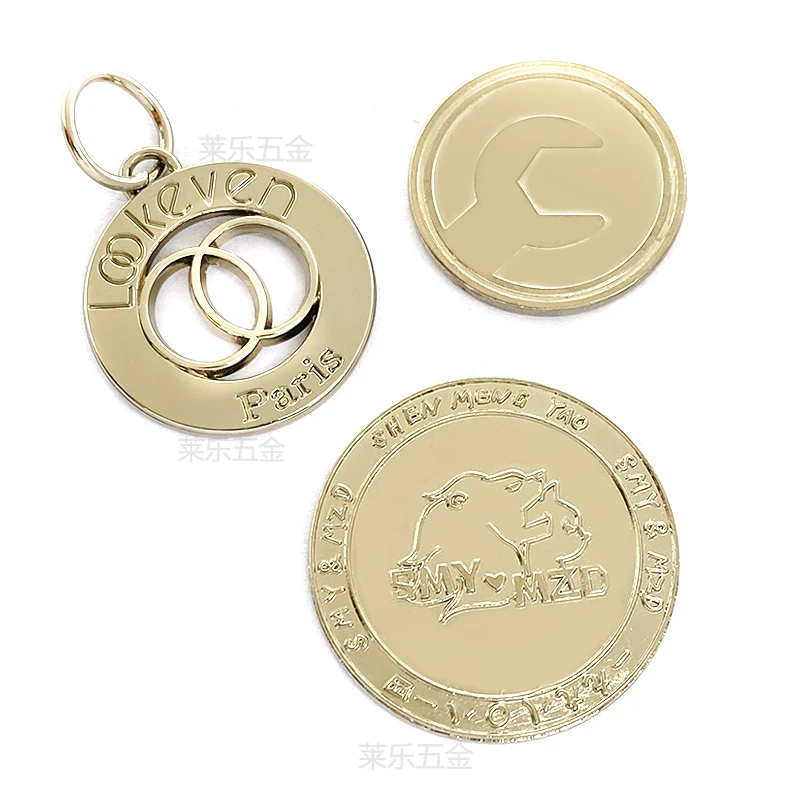 free design logo clothing zinc tag garment embossed jeans accessories custom bag hat Shoe scarves metal label tag for scarf