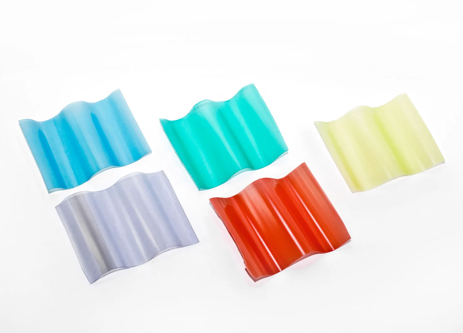 Made In Taiwan Clear And Colored Corrugated Roofing Sheet Roofing Tiles Made From PVC Plastic