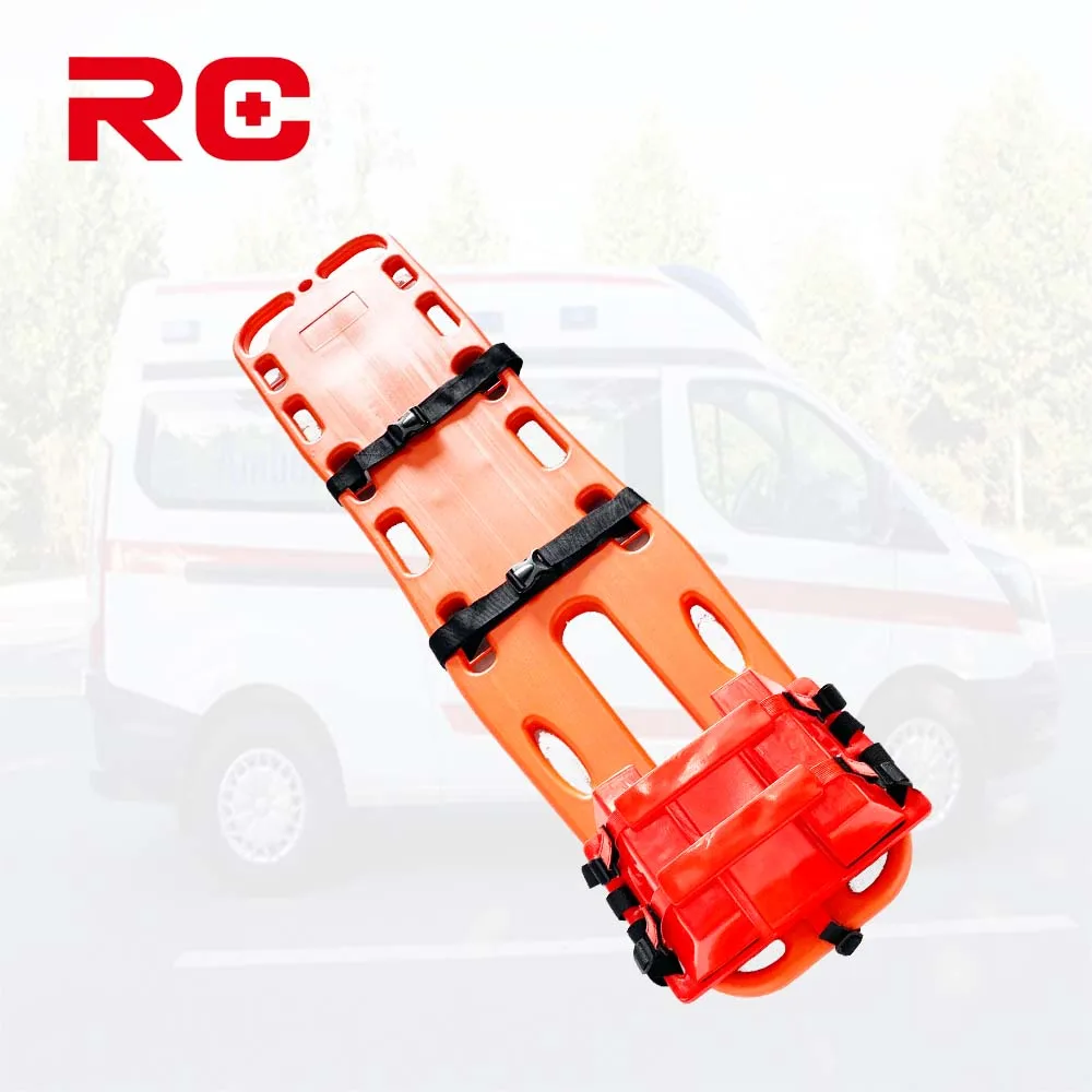 CE Approved Emergency Rescue Spinal Board With Head Immobilization At Factory Price