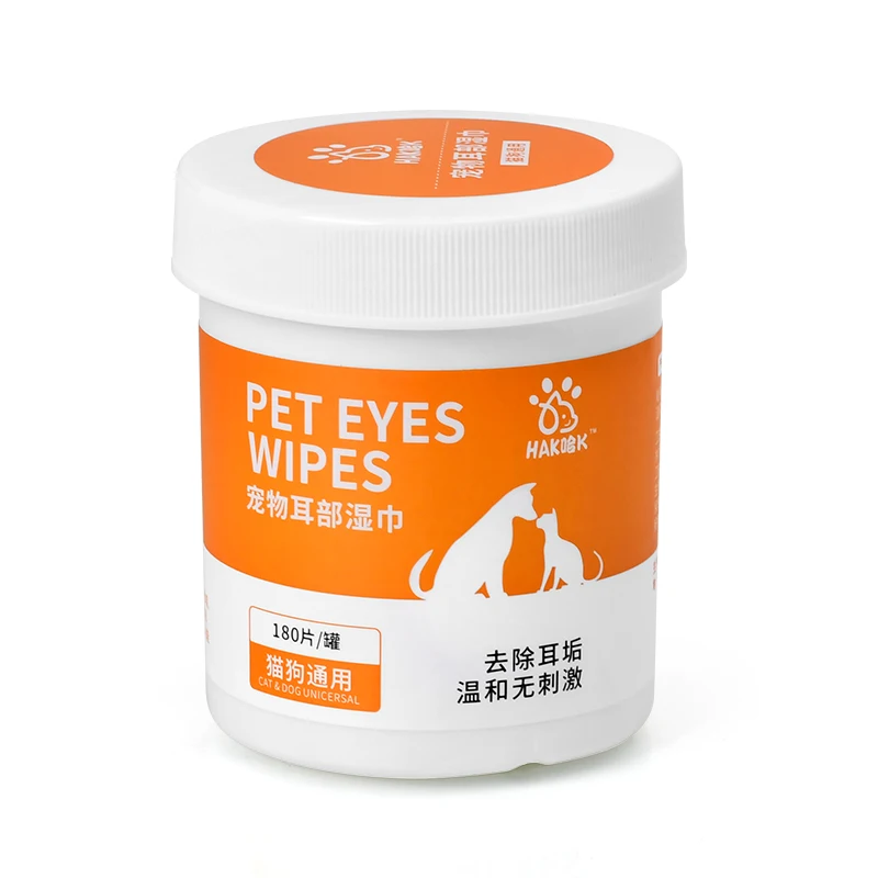 180 шт. салфеток для домашних животных с дезодорирующий гипоаллергенный собак и кошек Чистка лица стыковой глаза уши лапы зубов