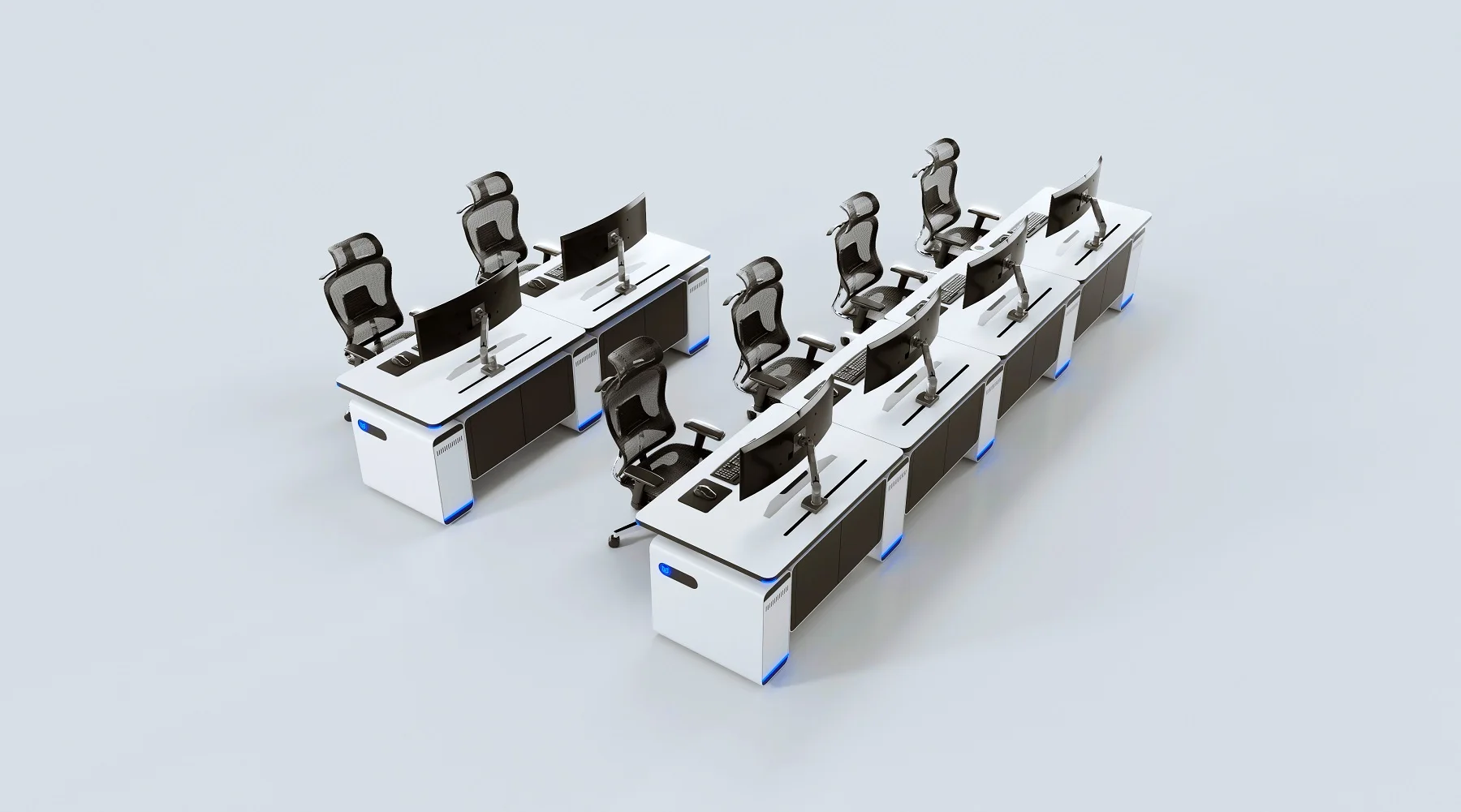 Sleek  Stylish control room lifting console tables  - Improve the Look  Feel of Your Space E002