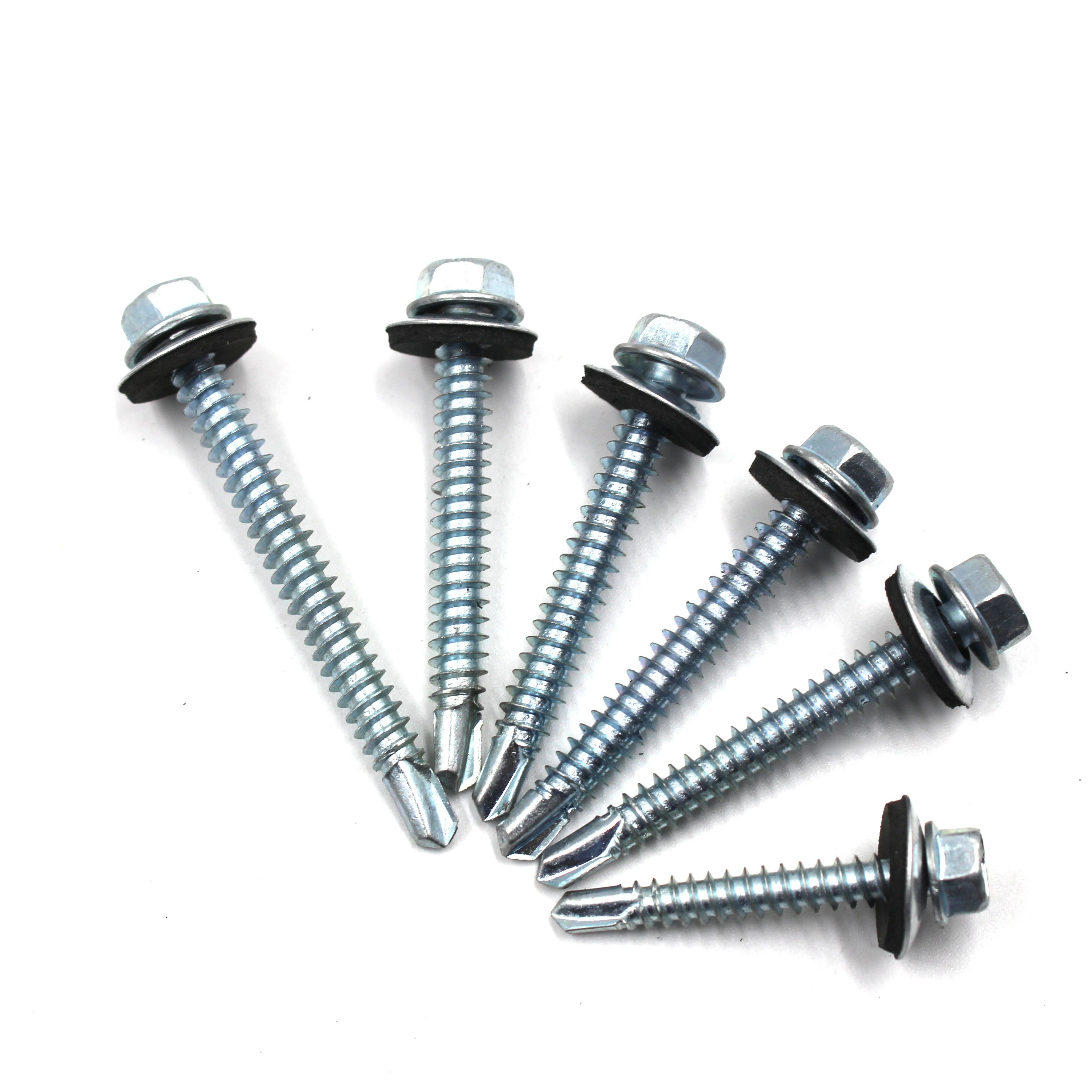 Hex Metal Self Drilling Tek Screw Roofing Class 3/4/b8 Galvanised Sds Nails