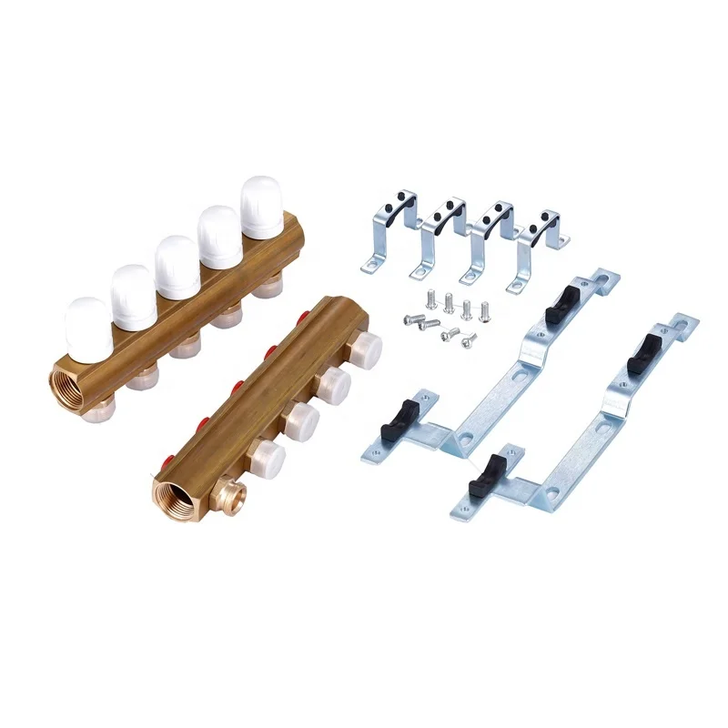 2-12 zones High quality hydraulic brass separator outlets water distributor manifold collector