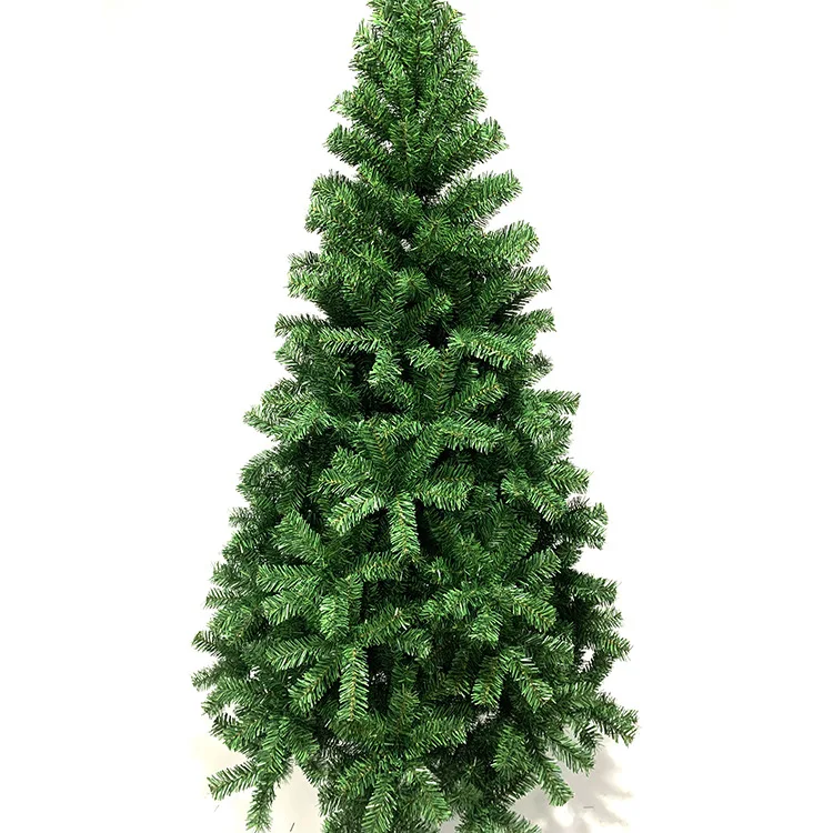 2024 Hot Selling Metal Frame PVC Artificial Christmas Trees High Quality Christmas Decorations Green Christmas Tree