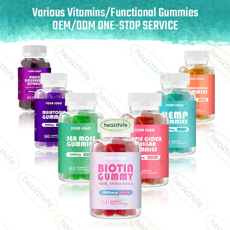 Healthife OEM Private Label Creatine Gummies Creatine Monohydrate Gummies