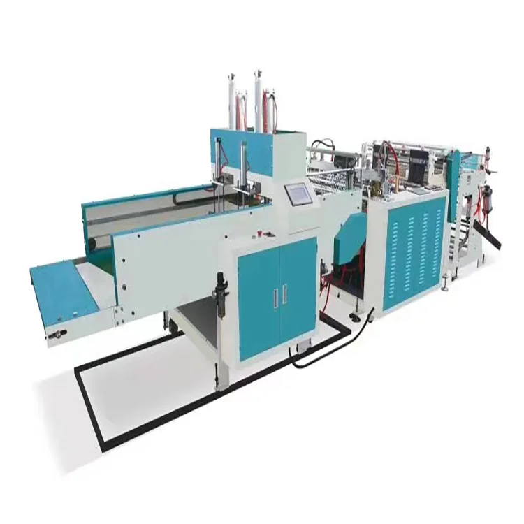 Машина для производства пластиковых рулонных мусорных/мусорных пакетов