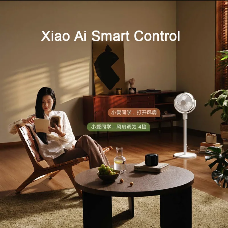 XIAOMI MIJIA Smart Floor Fan Strong Winds Low Noise Electric  Fan APP Control Timing Fans CN Version