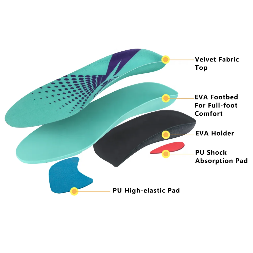 99insole Breathable Orthotic Insoles Shoe Insole Sport Eva Removable