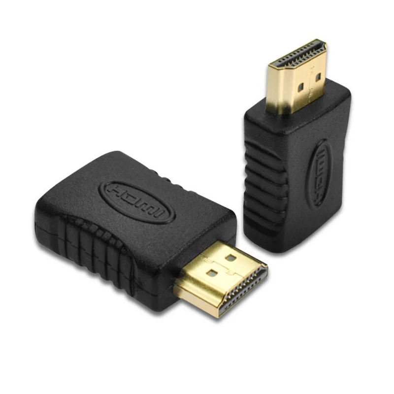 Оптовая продажа низкая цена позолоченный Переходник HDMI «штырь-гнездо» 1080P разъем для Switch Xbox One PS4 PS3 и