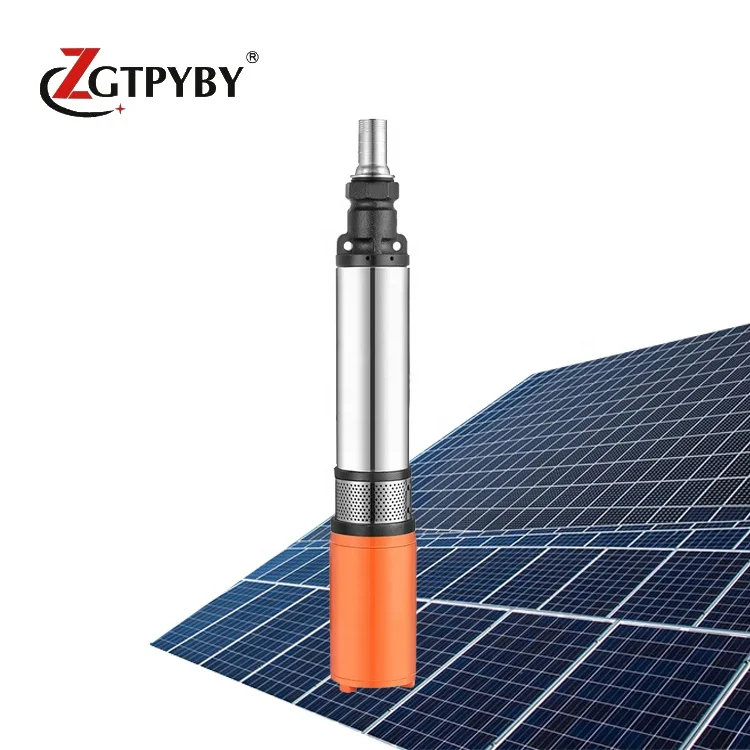 24v dc submersible solar powered water pump deep well pump