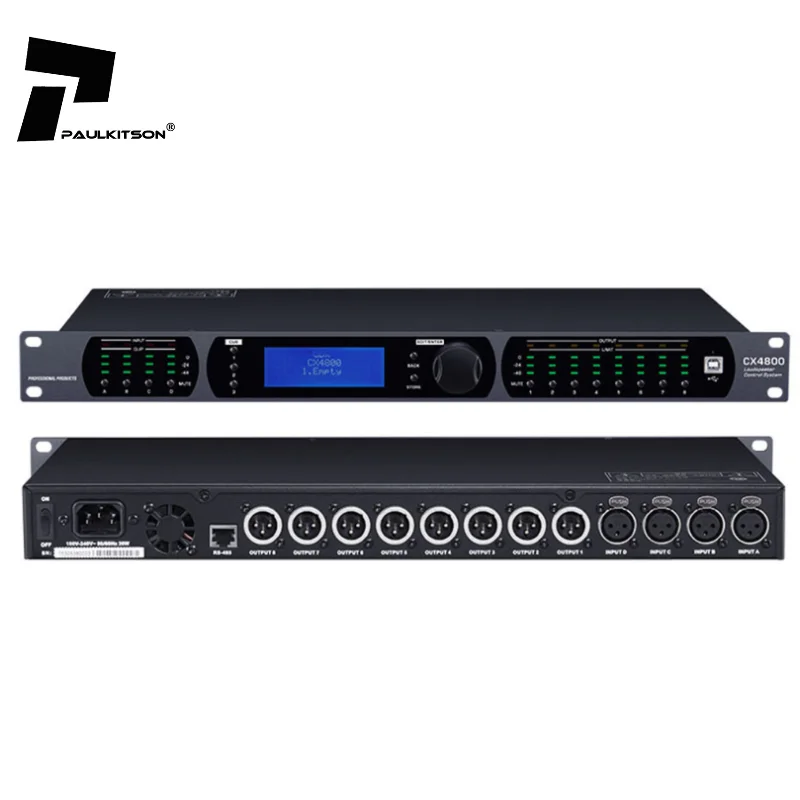 DBX CX4800 Professional Audio Processor Compatible Original Software DSP Audio Processing Loudspeaker Control System