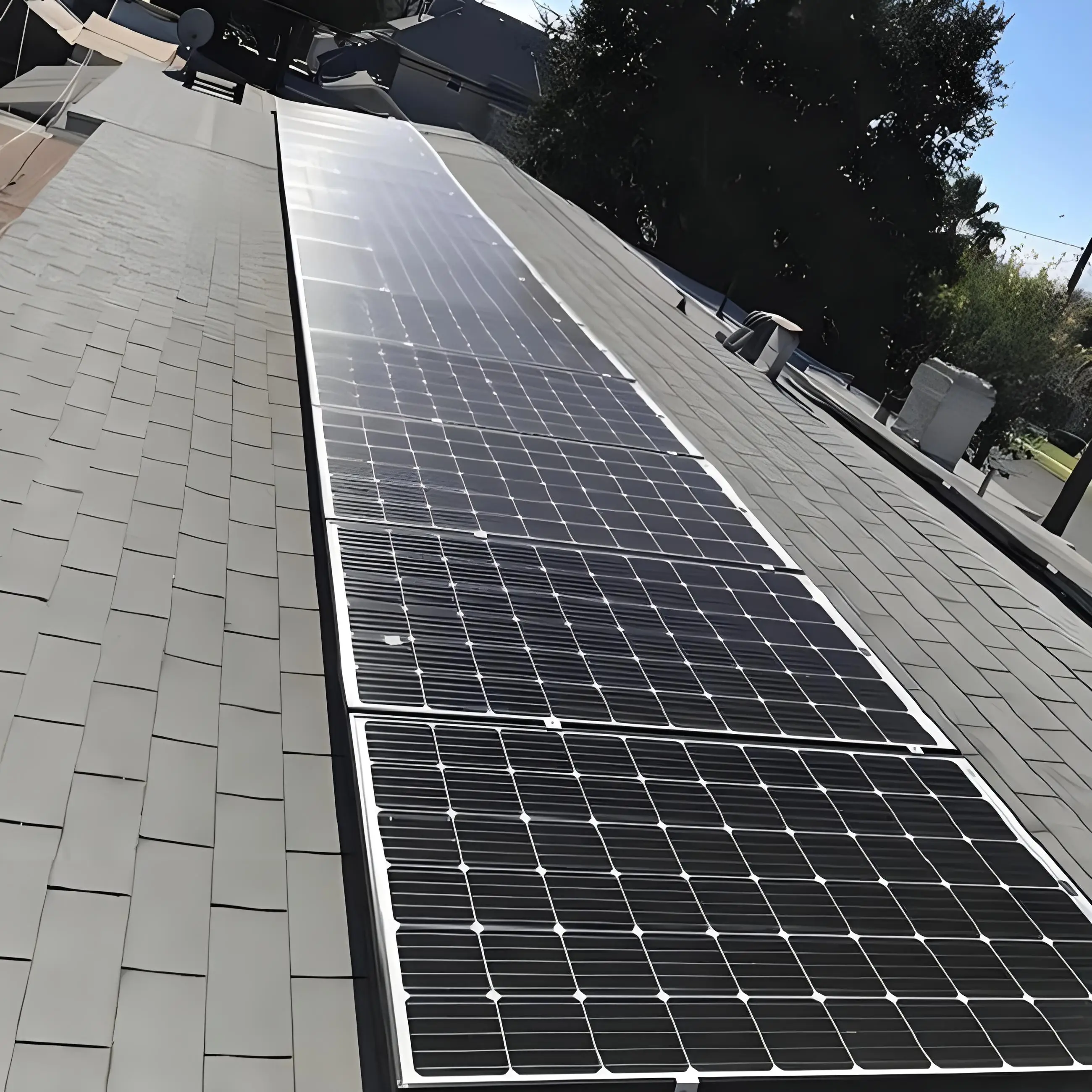 Chinese Factory Solar Mounting Brackets Solar Roof Tile Mounting Structure System