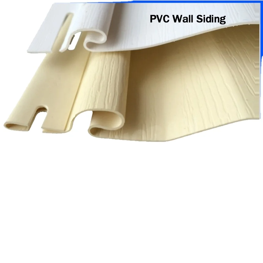 popular Factory direct vinyl siding, waterproof pvc exterior wall panel
