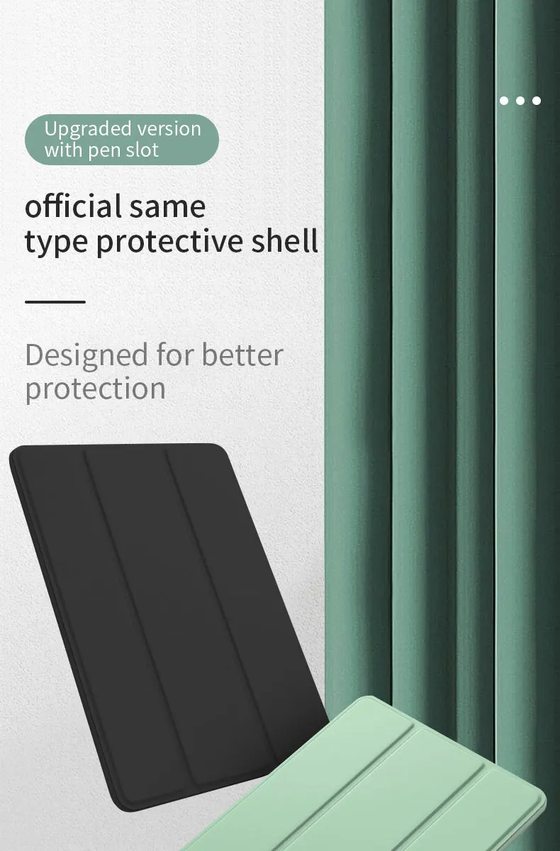 new design reasonable suction screen fuction tablet leather case