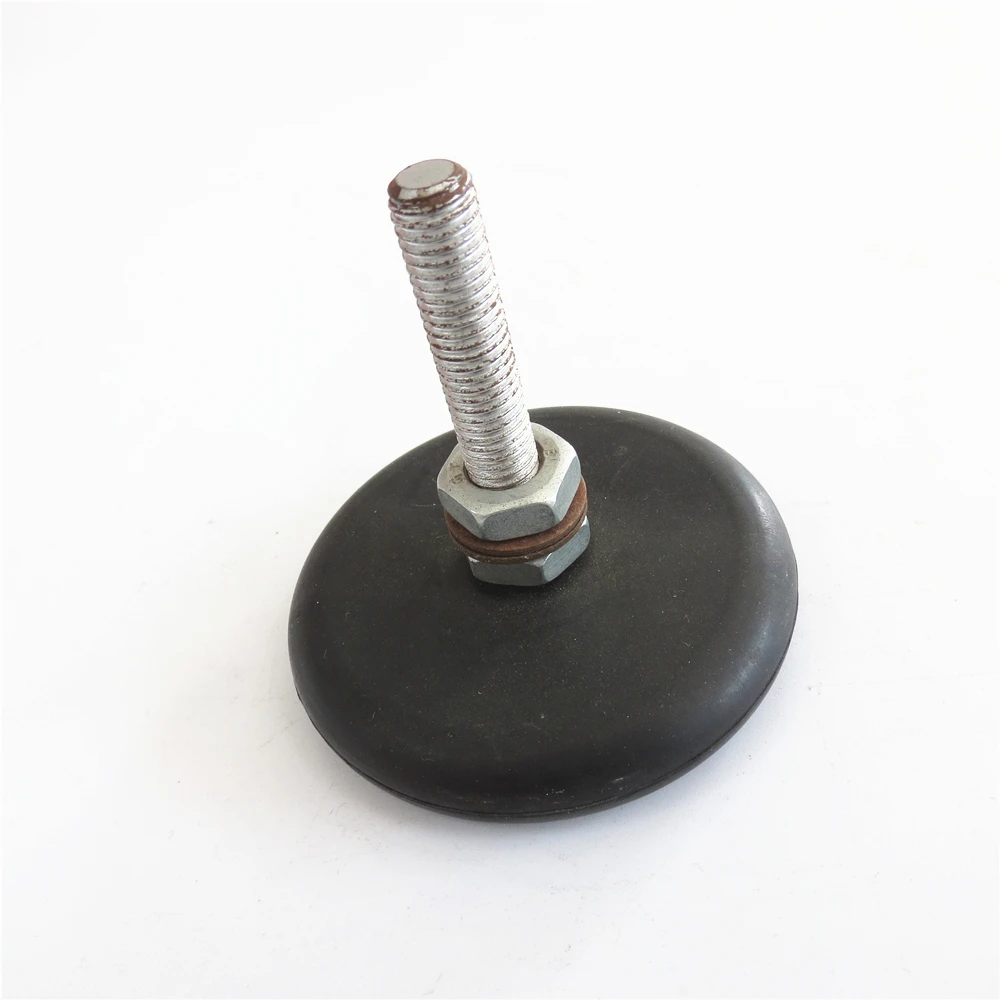 Custom made Rubber feet threaded, sofa leg