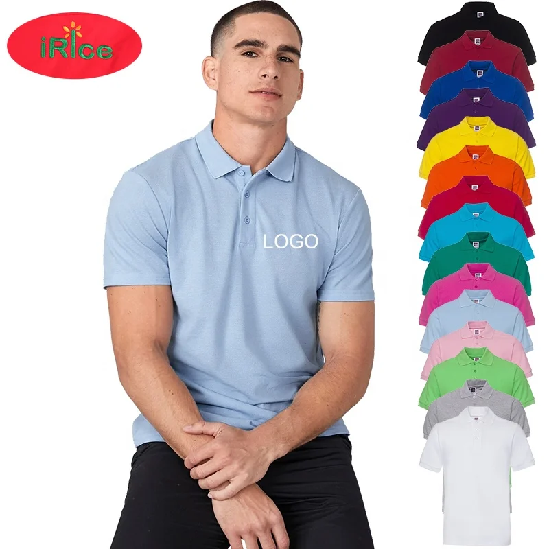 Custom Logo Printing New design mens wear Clothing Black Polo shirt plain blank Sport t Shirts