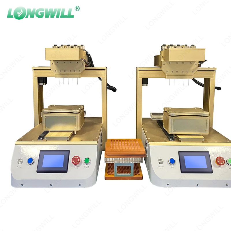 Five Needles Liquid Cartridge Making Machine Cheapest Automatic Cartridge Filling Machine Cart Distillate Oli 0.5Ml 1.0Ml Filler