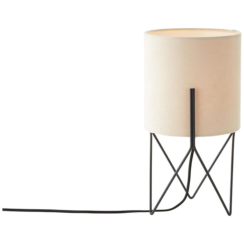 How Sell New Designed Luxury Black Hollow Shaped Metal Base Table Lamp With Withe Fabric Lampshade For Bedroom Living Room