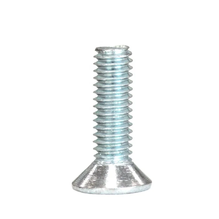 ISO14581 Torx Slot Countersunk Head Machine Screw Carbon Steel With Blue Zinc Plated