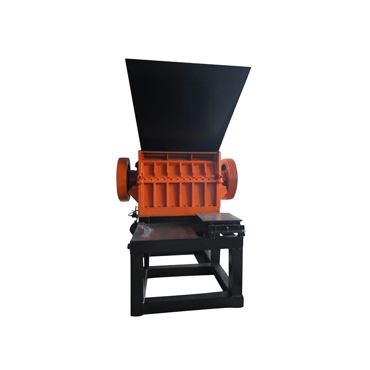 china Highly efficient  Crushing aluminum shredder metal scrap twin Plastic Crushing