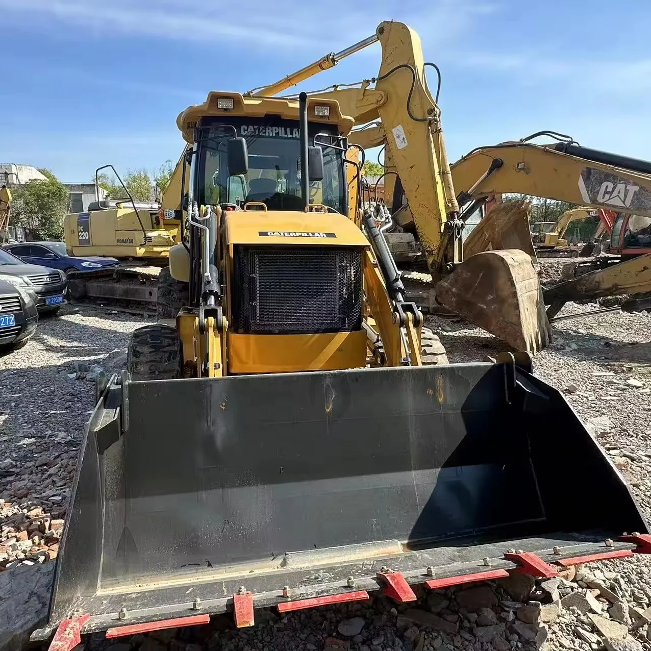 Экскаватор-экскаватор Caterpillar 420F 420F2 432F для продажи