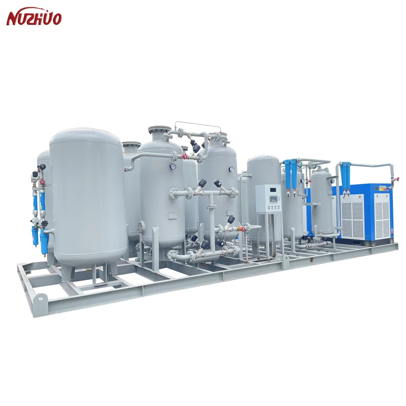 NUZHUO Modular Design Nitrogen Gas Generator Psa Nitrogen Production Equipment