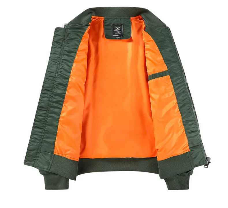 Пользовательские высококачественного полиэфирного волокна Молодежные осенние Военная Мужская спортивная куртка