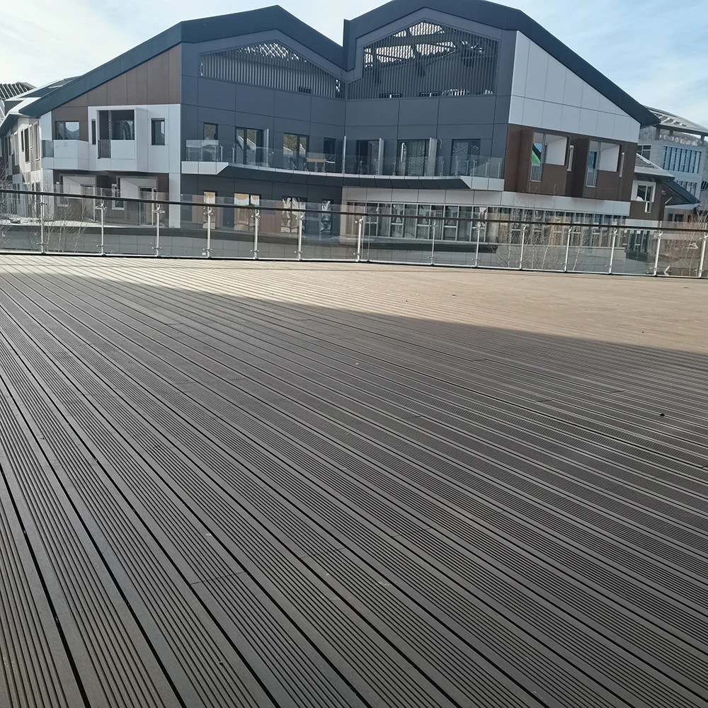 Outdoor Strand Woven Bamboo Decking, Exterior Bamboo Decking