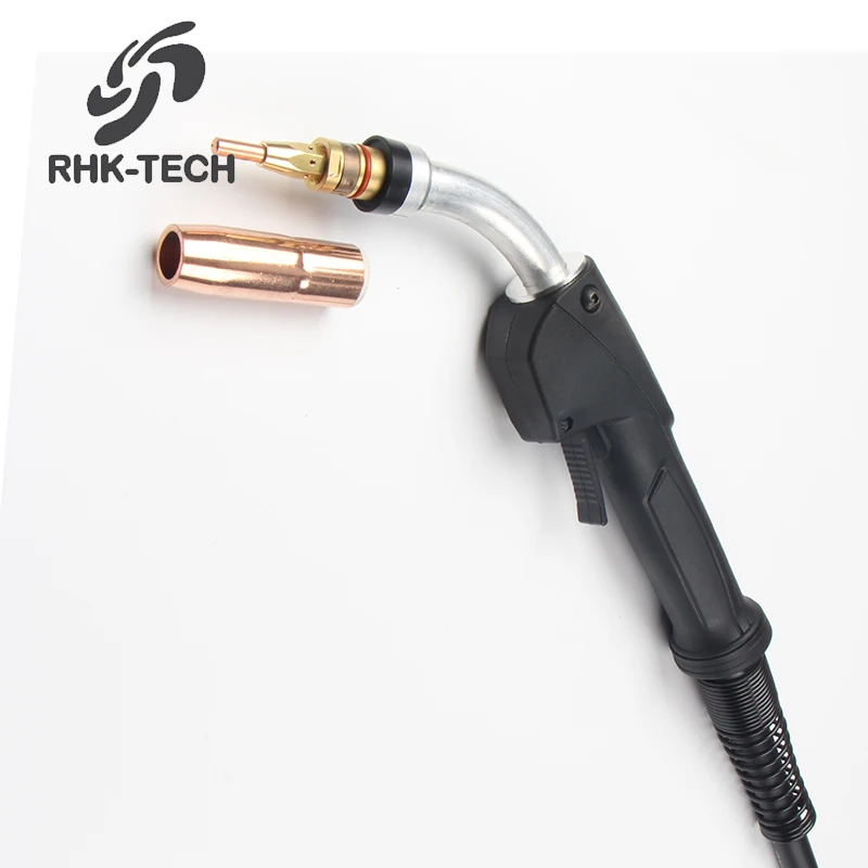RHK TECH TR300 Gas Air Cooled 350Amp 3M TR Antorcha Mig Welding Gun Torch with Lincoln Central Connector