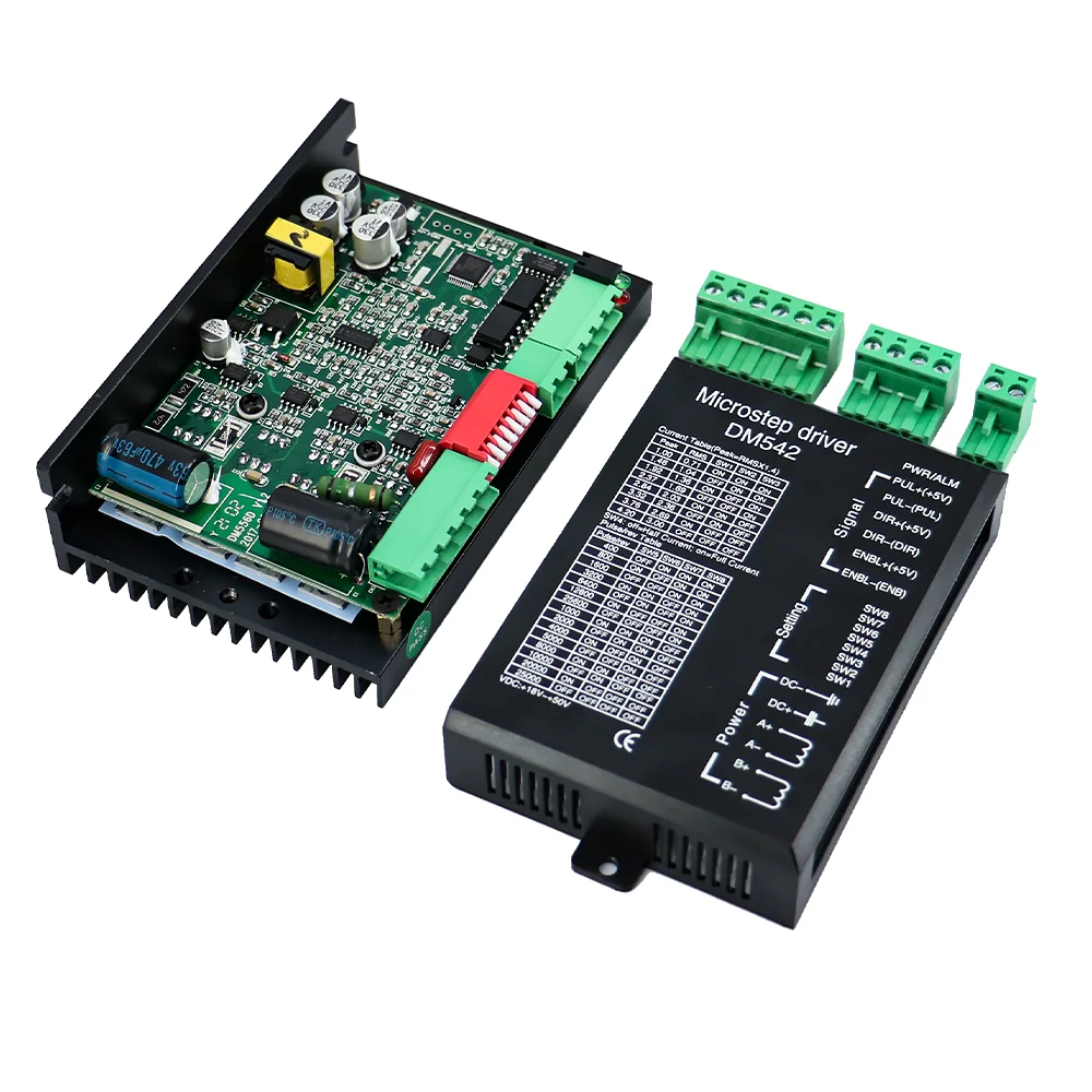 Высокое качество; 1 предмет в комплекте; DC20-50V 4.2A DM542 Драйвер шагового двигателя контроллер для Nema23