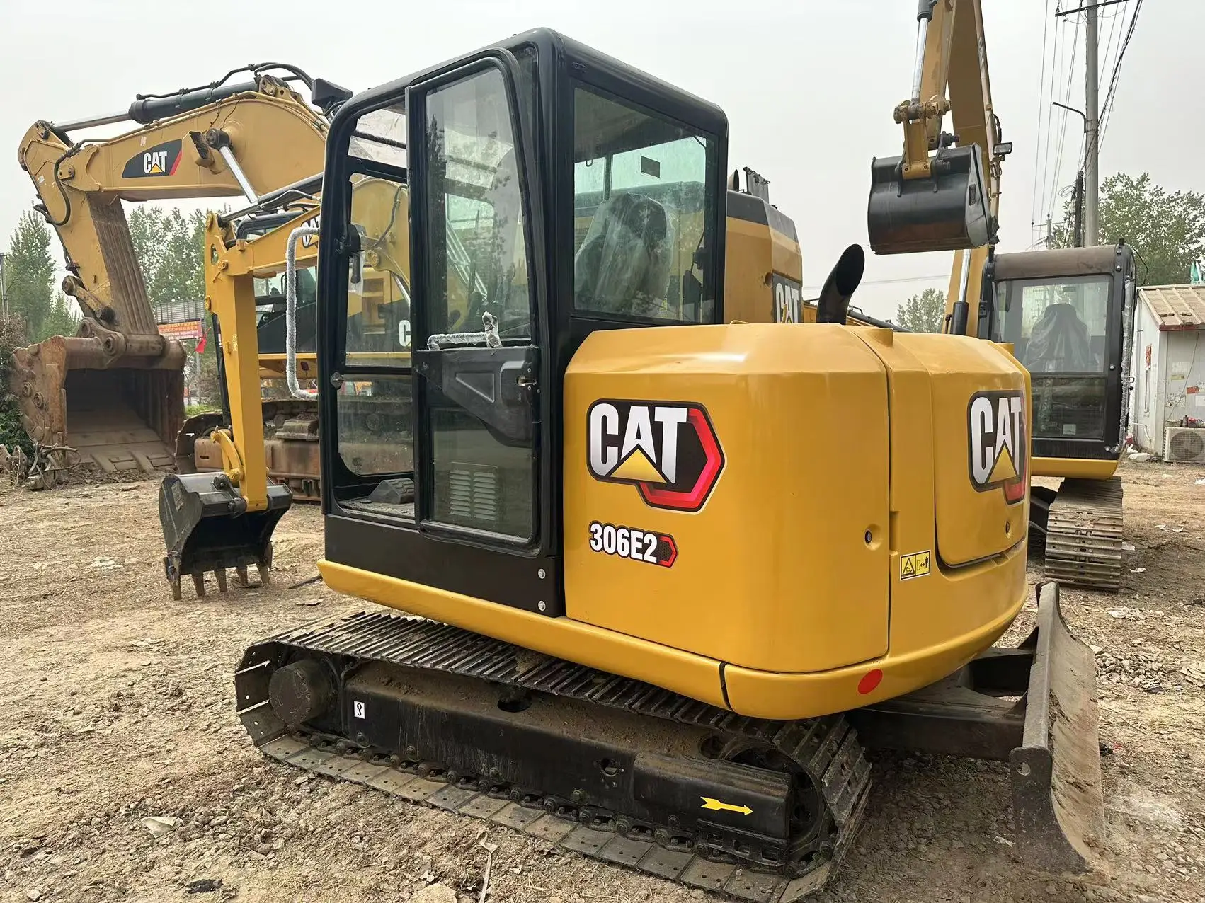 Следующее поколение Cat306e2 мини-гидравлический экскаватор 6 тонн Рабочий вес с компонентами сердечника двигателя Cat б/у экскаваторы