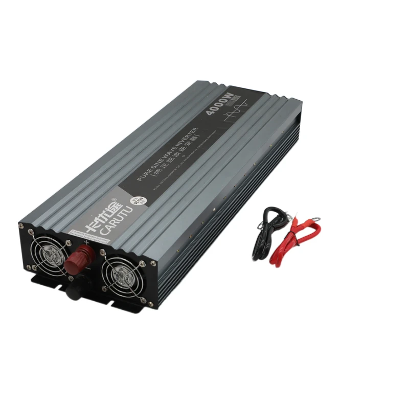 Power 12V 230V 4Kw 24V 220V Red 4000 Watt Car 4000Watt Kit Invert Pure Sine Wave Inverter 4000W