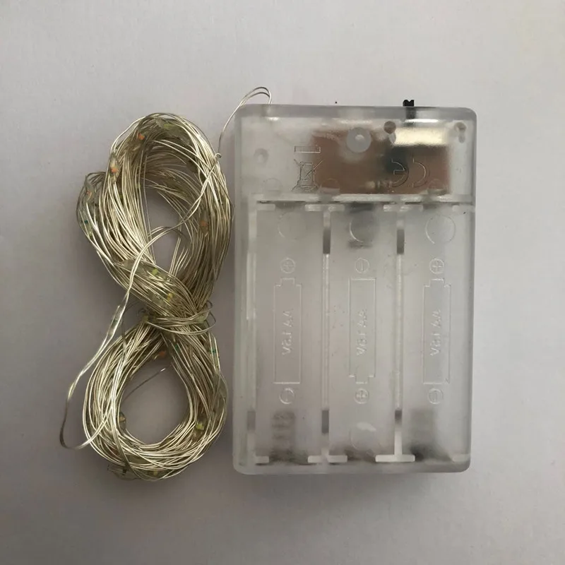 3AA battery light 3M30LEDS Micro decoration String Copper Wire  Light Battery Operated micro led string lights