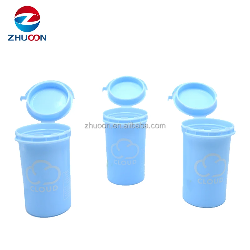 Best Selling Empty Capsule Pill Plastic Squeeze Bottles 13 Dram Pop Top Containers