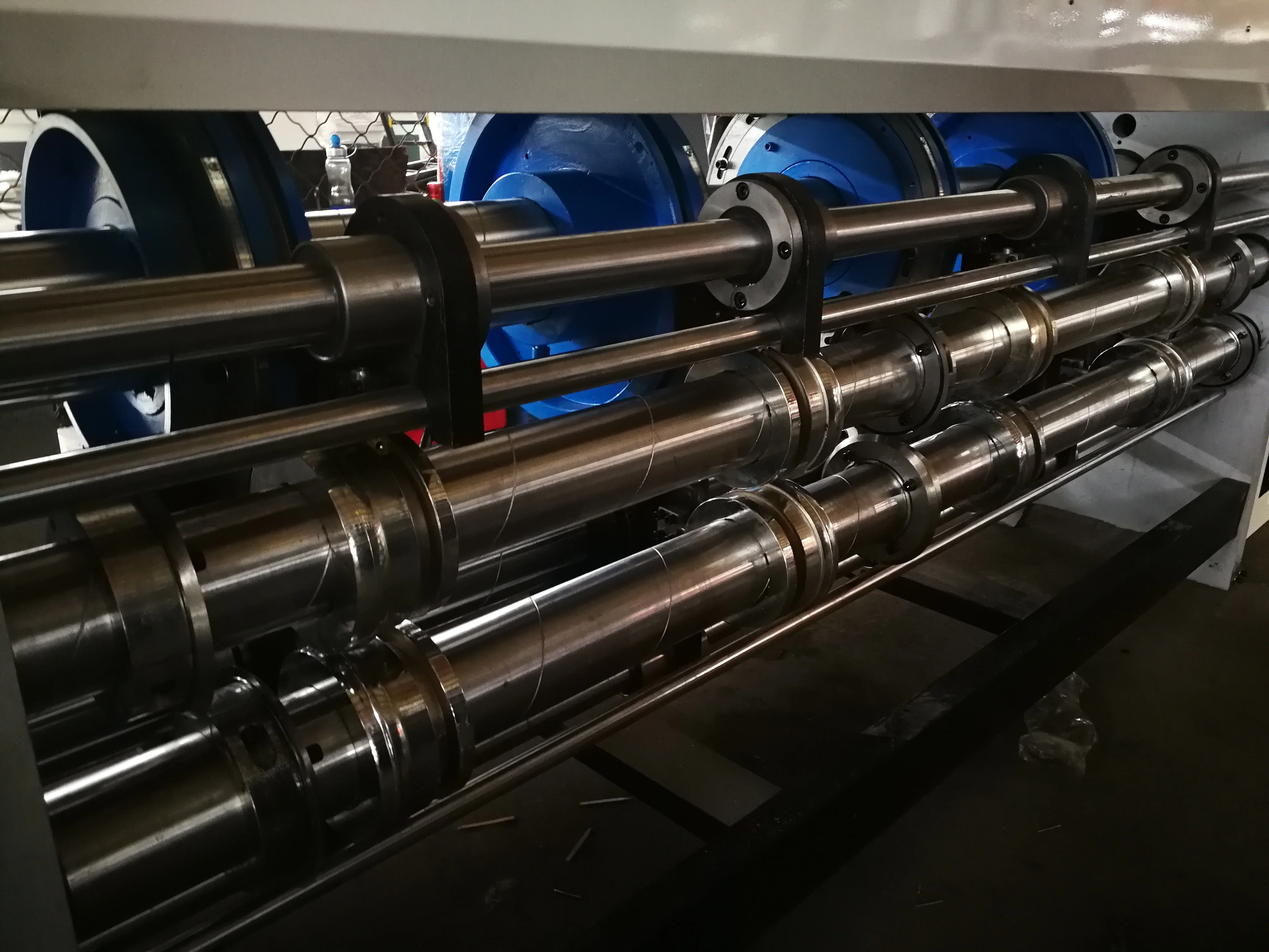 RS4 Rotary Chain Feeding Slotting Machine / corrugated cardboard creasing slotter machine / carton box making machine