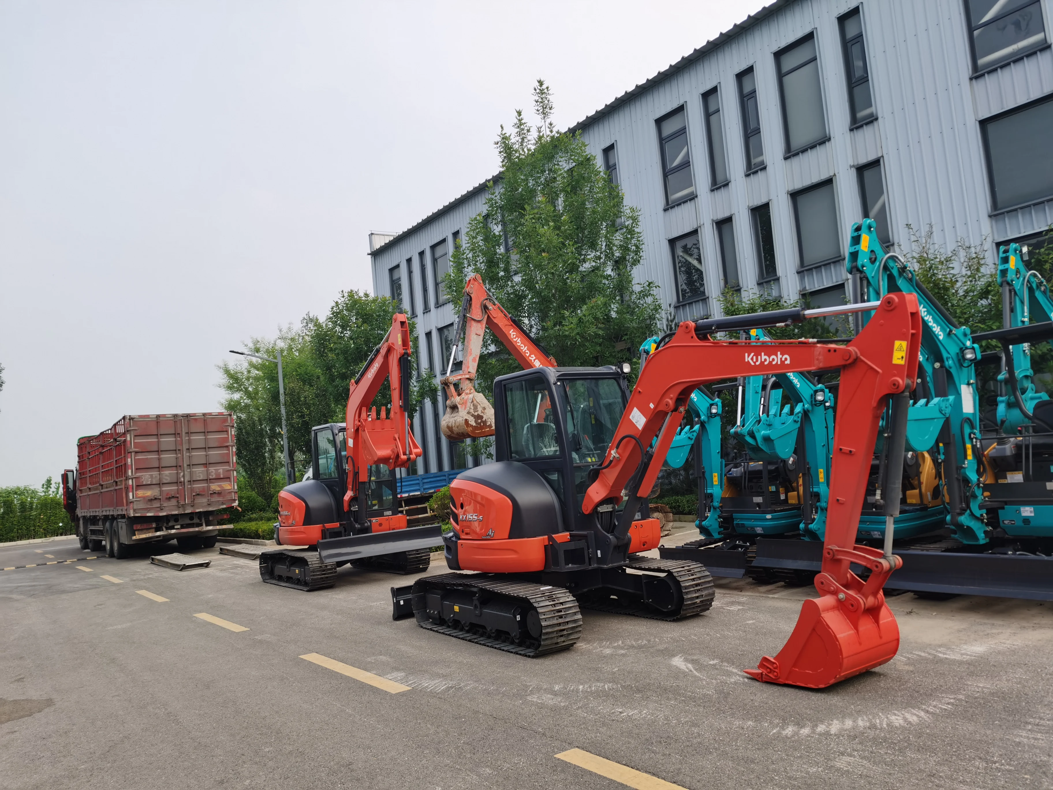 Used Excavator Used Kubota KX163 RX-406 2018 used excavator 55 in dubai Indonesia for sale