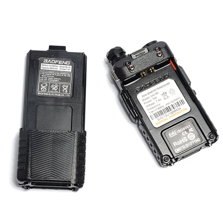 baofeng battery 3800 mah 7.4v r li-lon bulk price Original for walkie talkie UV-5R UV-82