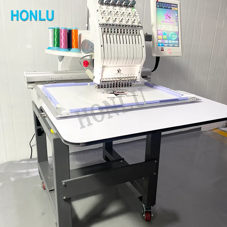 Best Selling Maya Three-head Multi-function Embroidery Machine embroidery lace machine