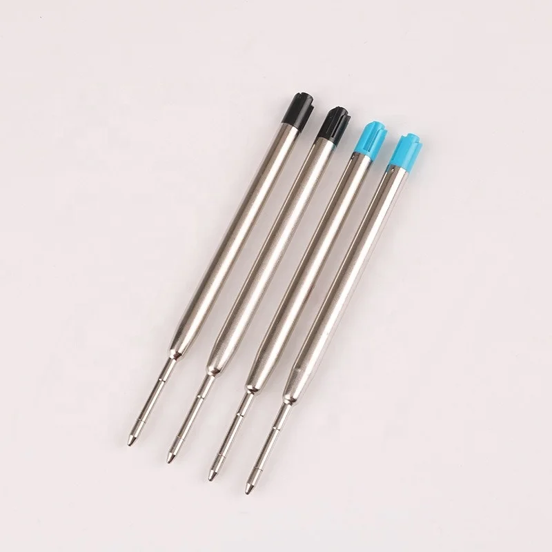 Professional Ballpen Jumbo Refill Replaceable Ballpoint Pen Refills Metal Pen Refill
