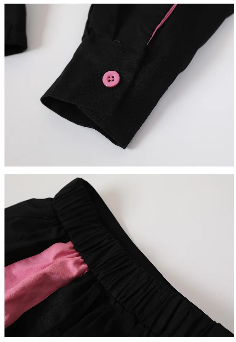 Customized Two-Piece Performance Wear for Teen Girls Fashion Tops and Skirts Kids Hip Hop and Jazz Dance Set