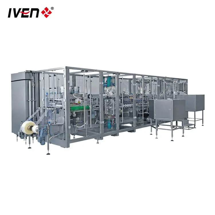No Waste Edge between Bags IV Fluids Machine Drip Bag Packaging Machine / Bag-forming IV Filling Equipment with Low Price